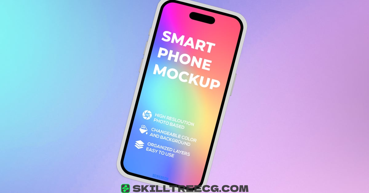 Smartphone mockup（258295）-技能树